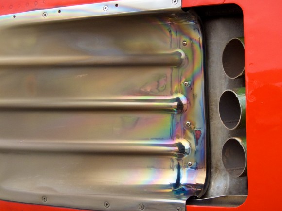 Titanium Exhaust on a WWII Warbird
